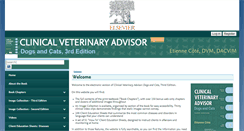 Desktop Screenshot of clinicalvetadvisor3.com